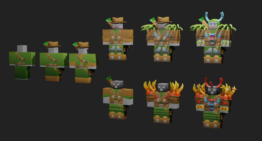 Blocky TDS Characters